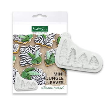 Silicone Mould - Mini Jungle Leaves